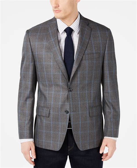 Michael Kors Windowpane Sport Coat .